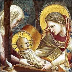 Giotto, Natività. Padova, Cappella degli Scrovegni