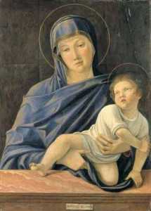 Giovanni Bellini, Madonna Lochis. Bergamo, Accademia Carrara