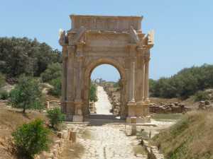 Arco Settimio Severo Leptis Magna, Libia