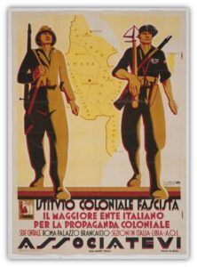manifesto fascista colie italiane