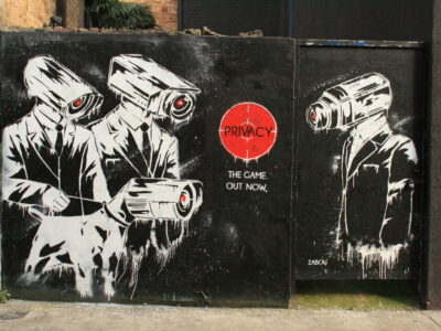 Graffiti in Shoreditch, London - Zabou