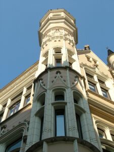 Riga, palazzo art noveau
