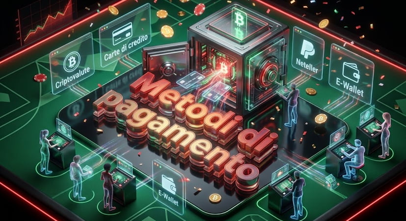 Criptovalute e tipi di pagamento nei casino
